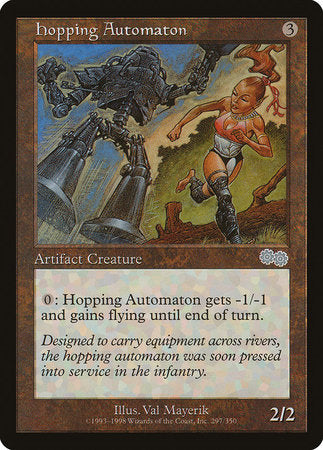 Hopping Automaton [Urza's Saga] | Cracking-Singles