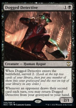 Dogged Detective (Promo Pack) [Streets of New Capenna Commander Promos] | Cracking-Singles