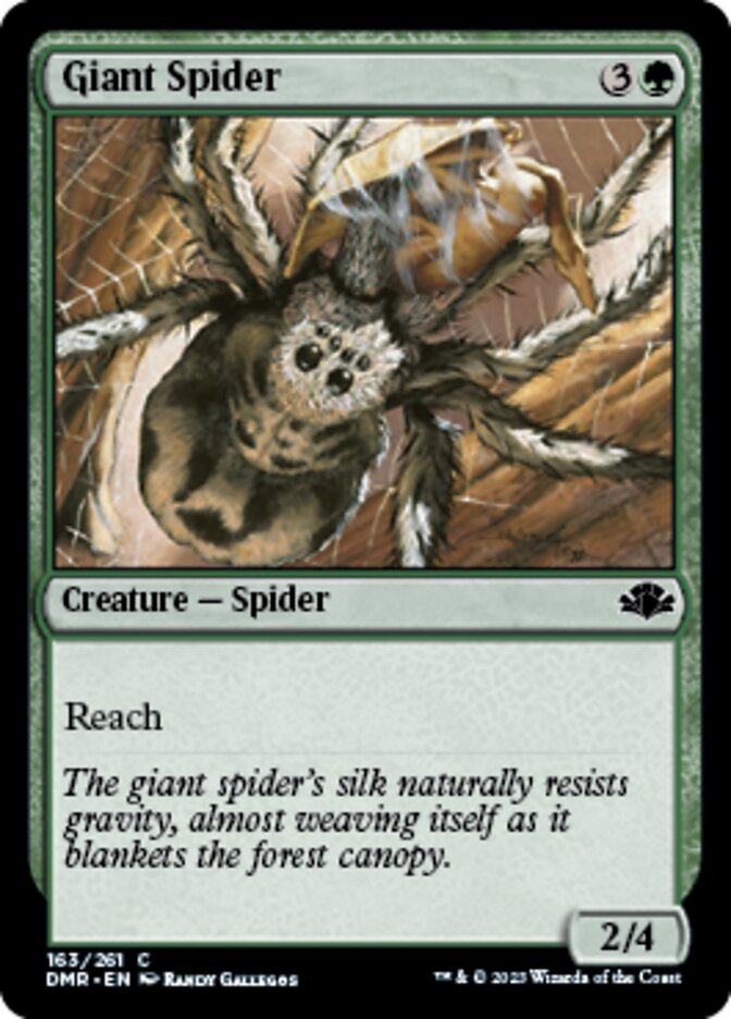 Giant Spider [Dominaria Remastered] | Cracking-Singles