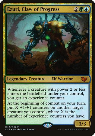 Ezuri, Claw of Progress (Oversized) [Commander 2015 Oversized] | Cracking-Singles