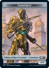 Construct // Goblin Wizard Double-sided Token [Core Set 2021 Tokens] | Cracking-Singles