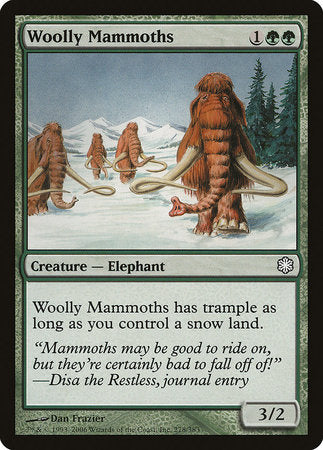 Woolly Mammoths [Coldsnap Theme Decks] | Cracking-Singles