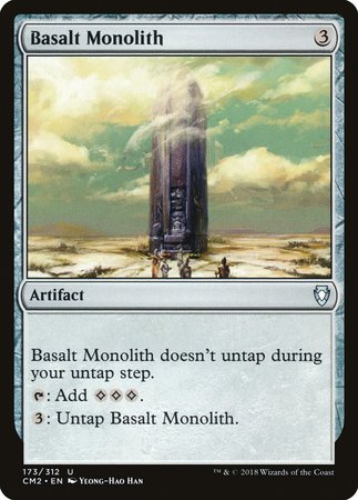 Basalt Monolith [Commander Anthology Volume II] | Cracking-Singles