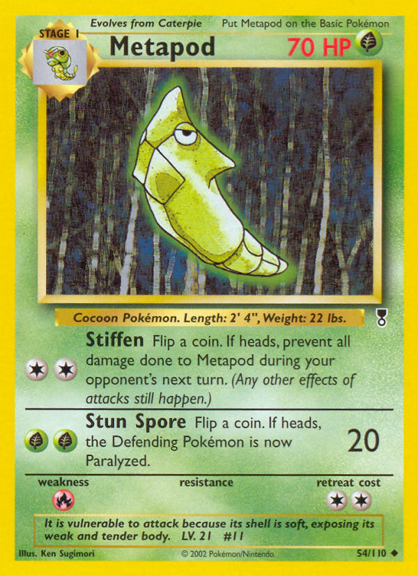 Metapod (54/110) [Legendary Collection] | Cracking-Singles