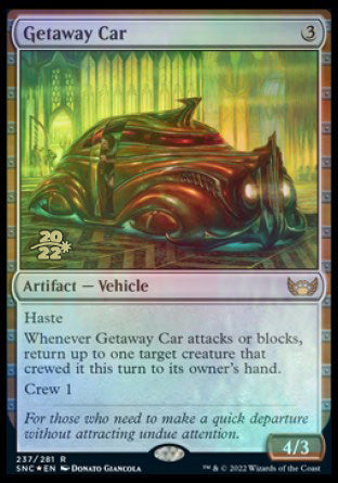 Getaway Car [Streets of New Capenna Prerelease Promos] | Cracking-Singles