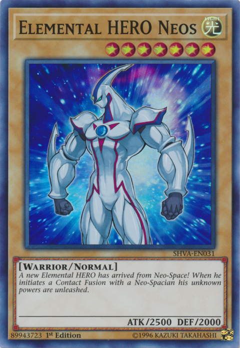 Elemental HERO Neos [SHVA-EN031] Super Rare | Cracking-Singles