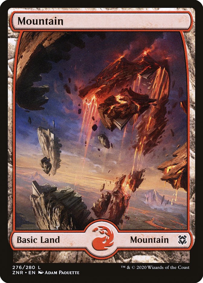 Mountain (276) [Zendikar Rising] | Cracking-Singles