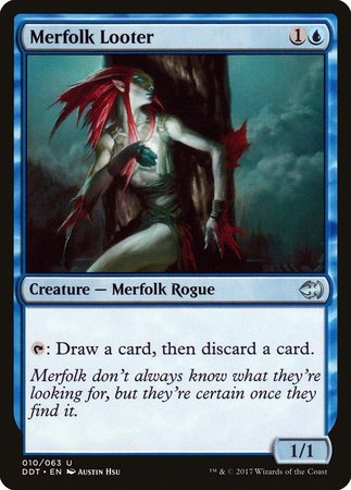 Merfolk Looter [Duel Decks: Merfolk vs. Goblins] | Cracking-Singles