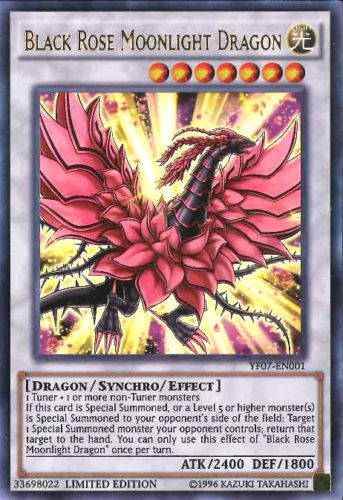 Black Rose Moonlight Dragon [YF07-EN001] Ultra Rare | Cracking-Singles