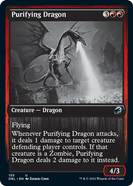 Purifying Dragon [Innistrad: Double Feature] | Cracking-Singles