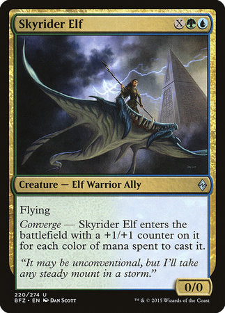 Skyrider Elf [Battle for Zendikar] | Cracking-Singles