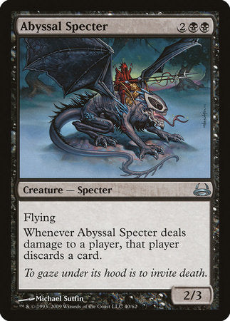 Abyssal Specter [Duel Decks: Divine vs. Demonic] | Cracking-Singles