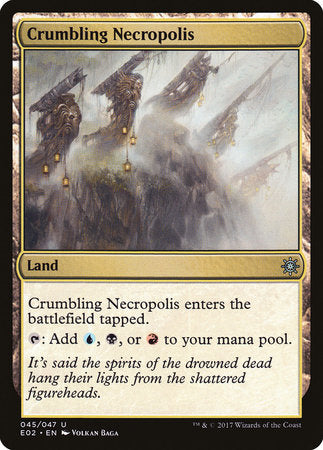 Crumbling Necropolis [Explorers of Ixalan] | Cracking-Singles