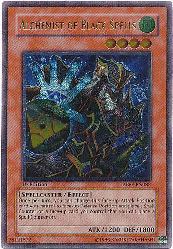 Alchemist of Black Spells [ABPF-EN082] Ultimate Rare | Cracking-Singles