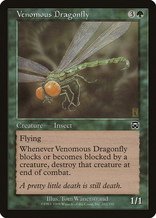 Venomous Dragonfly [Mercadian Masques] | Cracking-Singles