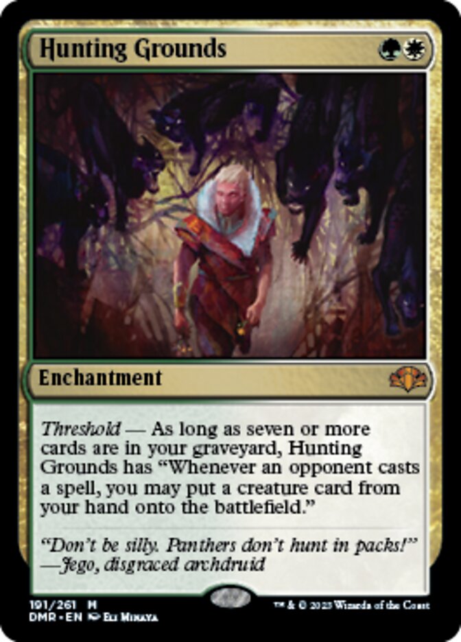 Hunting Grounds [Dominaria Remastered] | Cracking-Singles