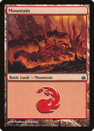 Mountain (152) [Mirrodin Besieged] | Cracking-Singles