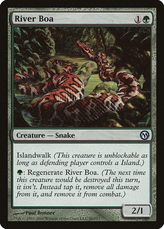 River Boa [Duels of the Planeswalkers] | Cracking-Singles