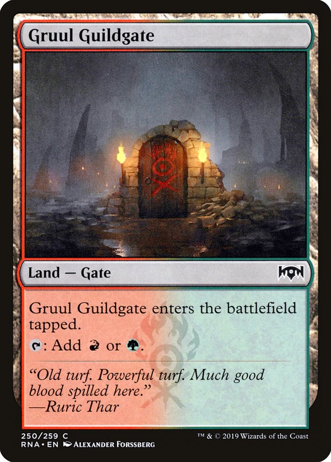 Gruul Guildgate (250/259) [Ravnica Allegiance] | Cracking-Singles