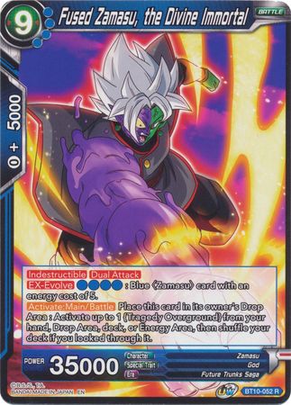 Fused Zamasu, the Divine Immortal [BT10-052] | Cracking-Singles