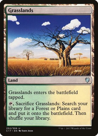 Grasslands [Commander 2017] | Cracking-Singles