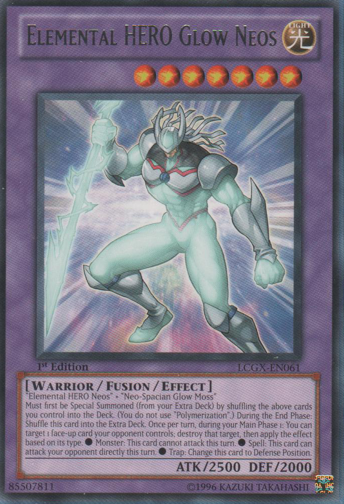 Elemental HERO Glow Neos [LCGX-EN061] Rare | Cracking-Singles