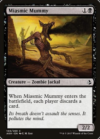 Miasmic Mummy [Amonkhet] | Cracking-Singles