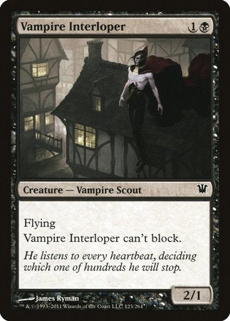 Vampire Interloper [Innistrad] | Cracking-Singles