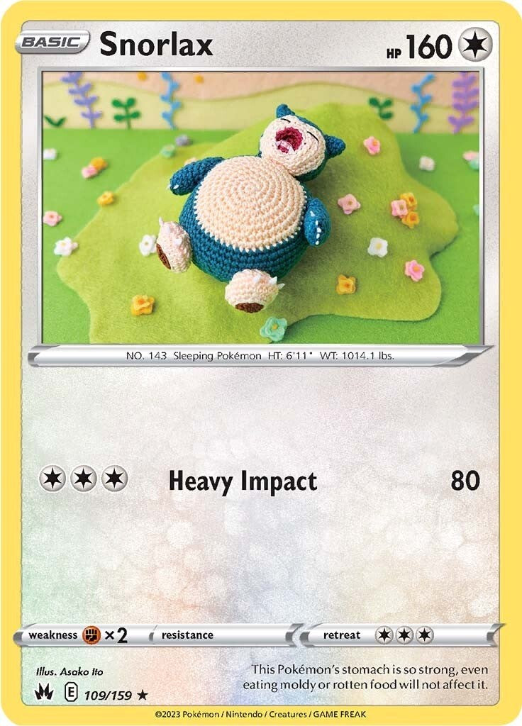 Snorlax (109/159) [Sword & Shield: Crown Zenith] | Cracking-Singles