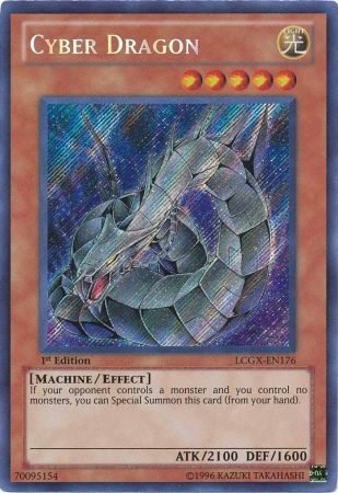 Cyber Dragon (Alternate Art) [LCGX-EN176] Secret Rare | Cracking-Singles