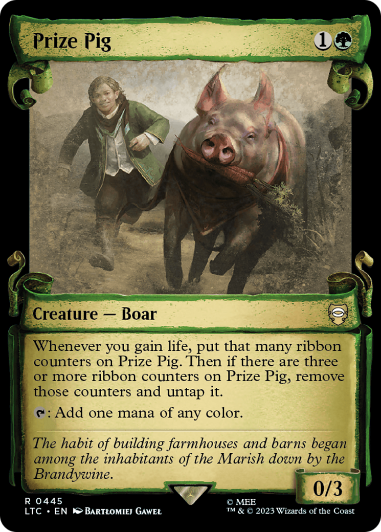 Prize Pig [The Lord of the Rings: Tales of Middle-Earth Commander Showcase Scrolls] | Cracking-Singles