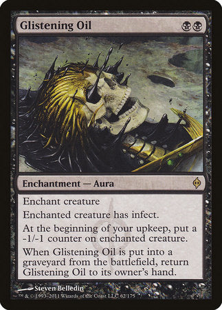 Glistening Oil [New Phyrexia] | Cracking-Singles