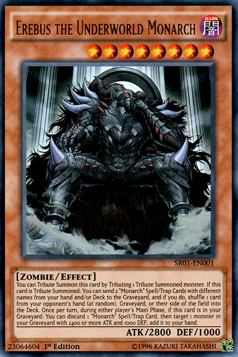 Erebus the Underworld Monarch [SR01-EN001] Ultra Rare | Cracking-Singles