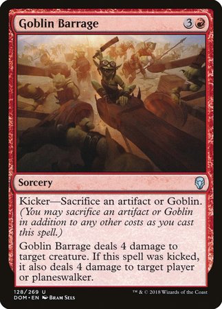 Goblin Barrage [Dominaria] | Cracking-Singles