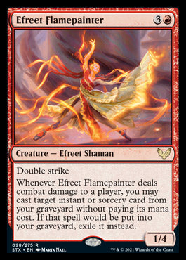 Efreet Flamepainter [Strixhaven: School of Mages] | Cracking-Singles