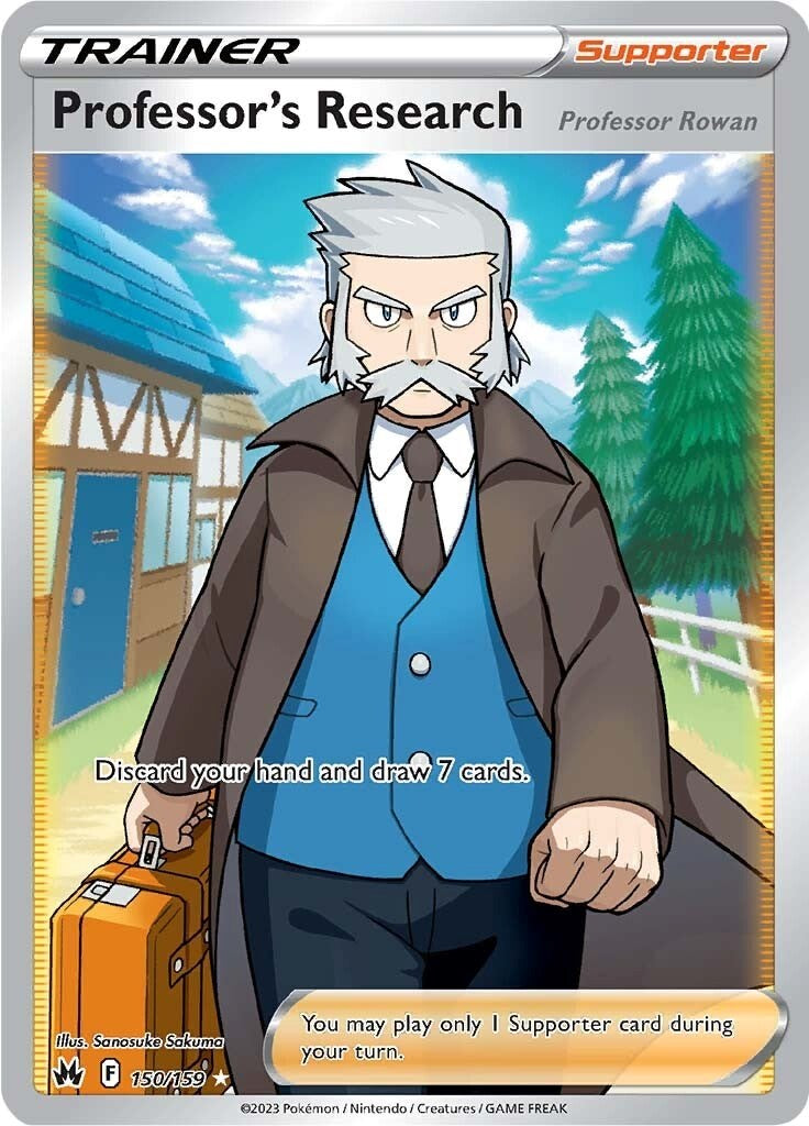 Professor's Research (150/159) (Full Art) [Sword & Shield: Crown Zenith] | Cracking-Singles