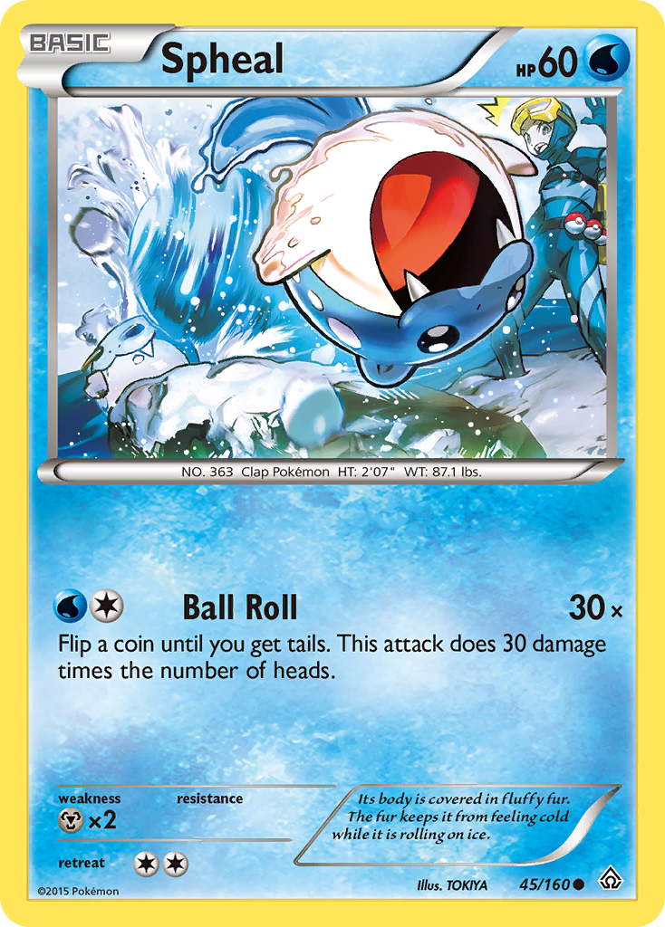 Spheal (45/160) [XY: Primal Clash] | Cracking-Singles