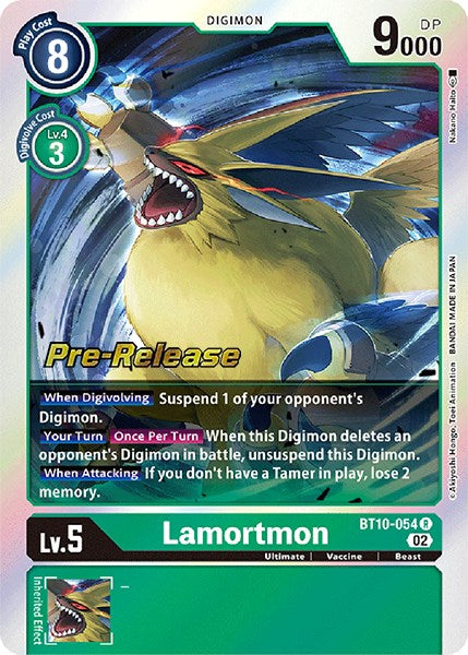 Lamortmon [BT10-054] [Xros Encounter Pre-Release Cards] | Cracking-Singles