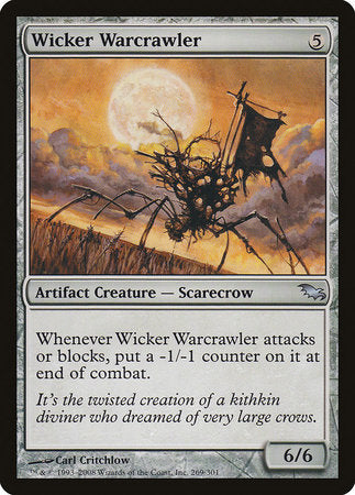 Wicker Warcrawler [Shadowmoor] | Cracking-Singles