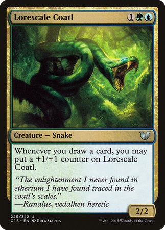 Lorescale Coatl [Commander 2015] | Cracking-Singles