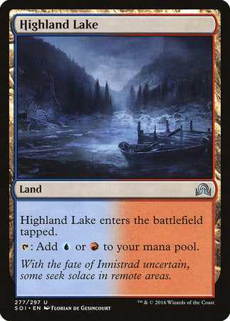 Highland Lake [Shadows over Innistrad] | Cracking-Singles