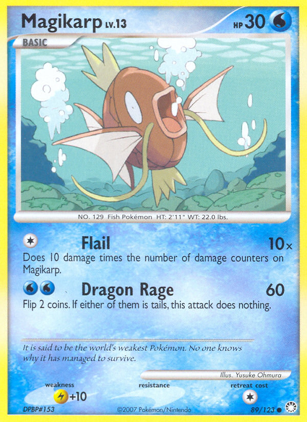 Magikarp (89/123) [Diamond & Pearl: Mysterious Treasures] | Cracking-Singles