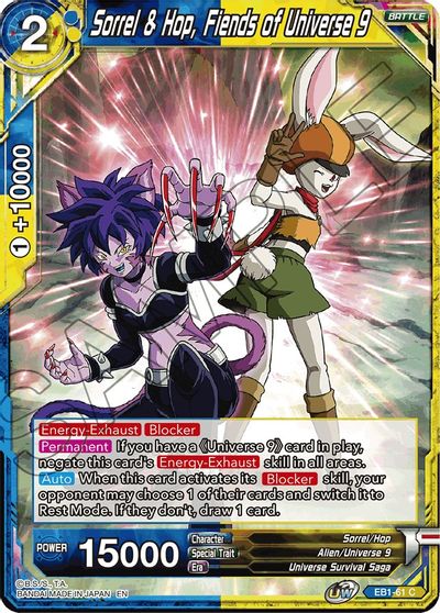 Sorrel & Hop, Fiends of Universe 9 (EB1-061) [Battle Evolution Booster] | Cracking-Singles