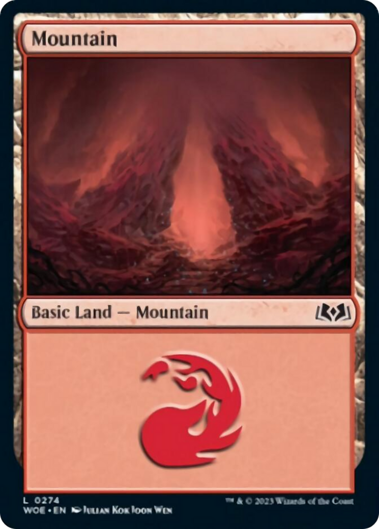 Mountain (0274) [Wilds of Eldraine] | Cracking-Singles