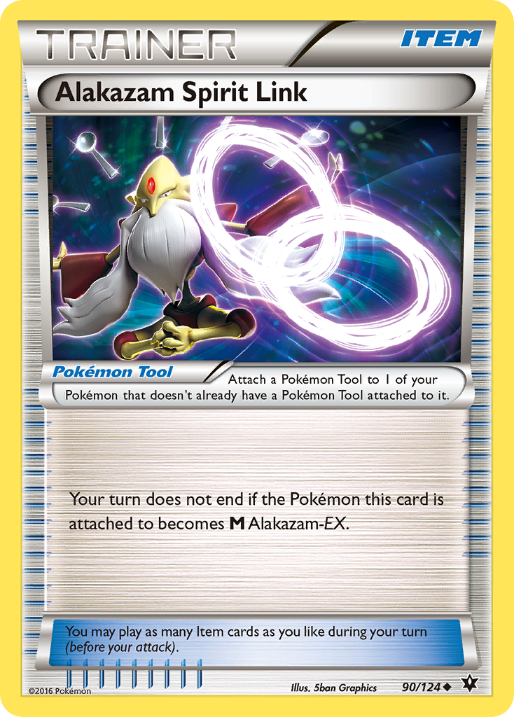 Alakazam Spirit Link (90/124) [XY: Fates Collide] | Cracking-Singles