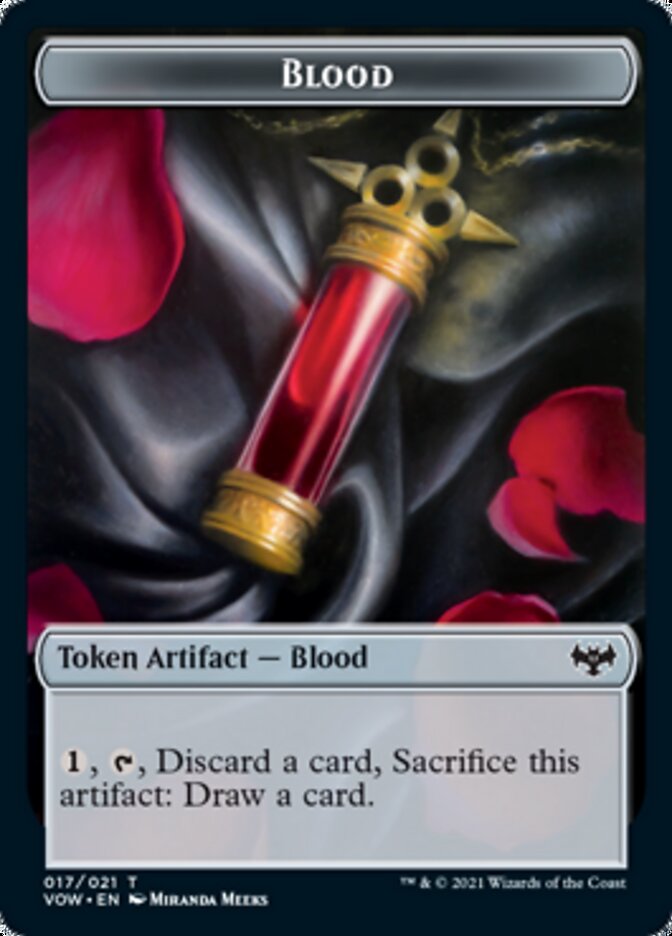 Blood Token [Innistrad: Crimson Vow Tokens] | Cracking-Singles