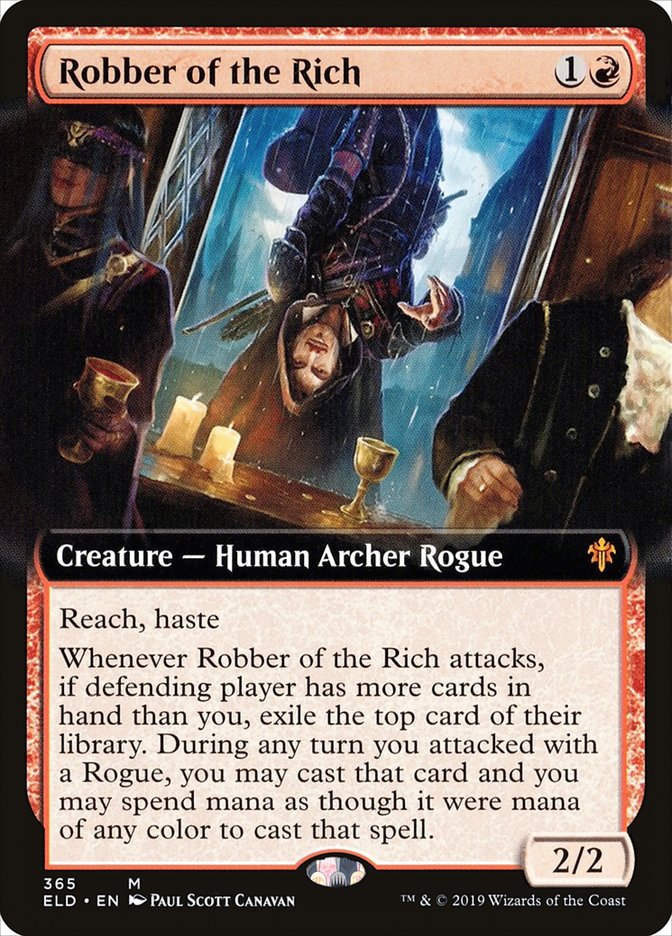 Robber of the Rich (Extended Art) [Throne of Eldraine] | Cracking-Singles