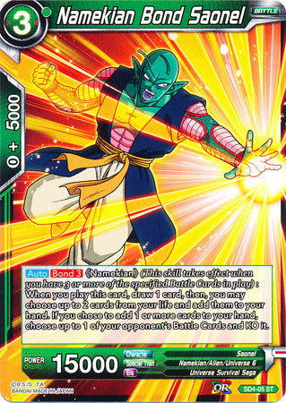 Namekian Bond Saonel (Starter Deck - The Guardian of Namekians) [SD4-05] | Cracking-Singles