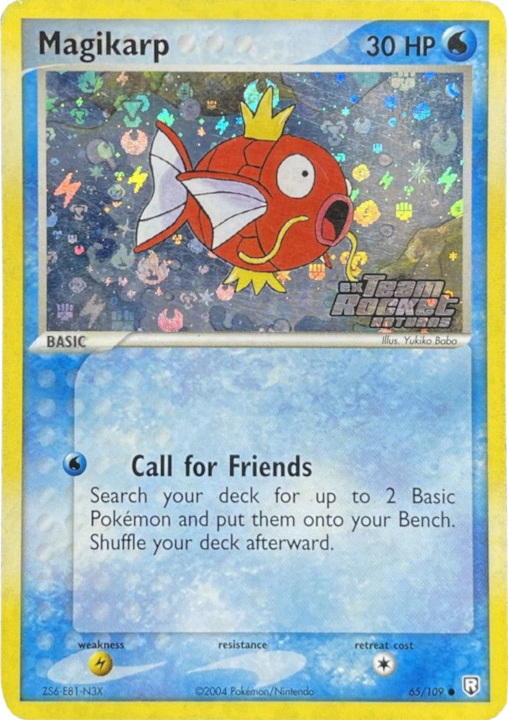 Magikarp (65/109) (Stamped) [EX: Team Rocket Returns] | Cracking-Singles