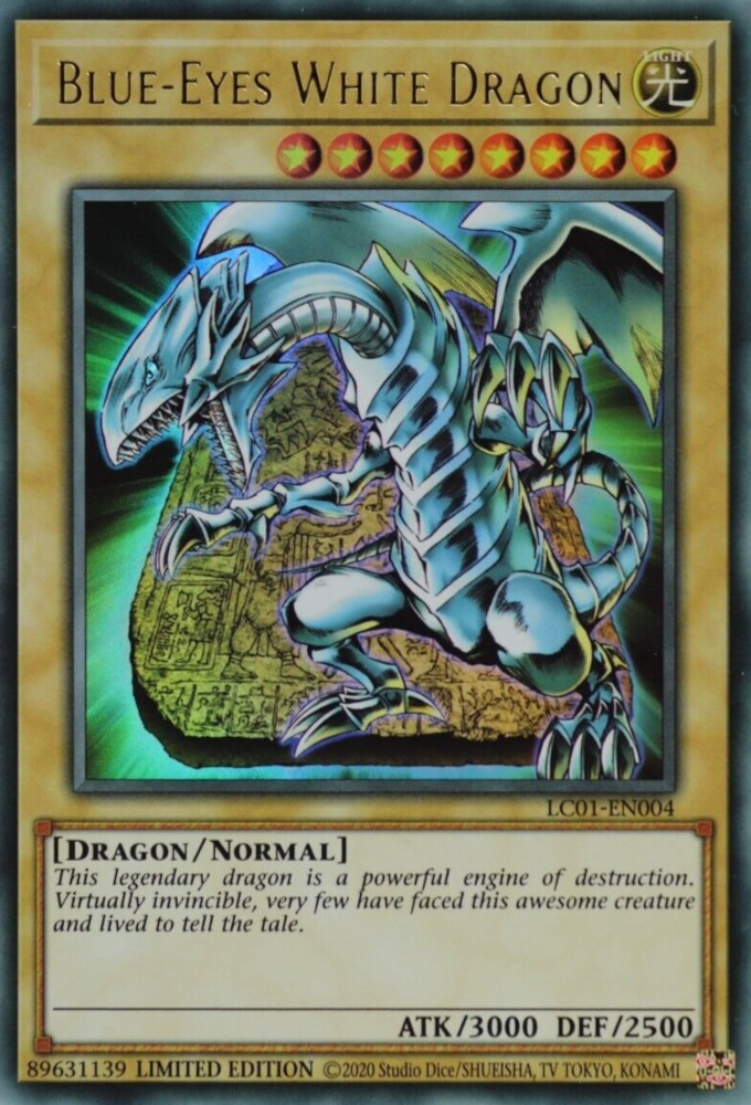 Blue-Eyes White Dragon (25th Anniversary) [LC01-EN004] Ultra Rare | Cracking-Singles